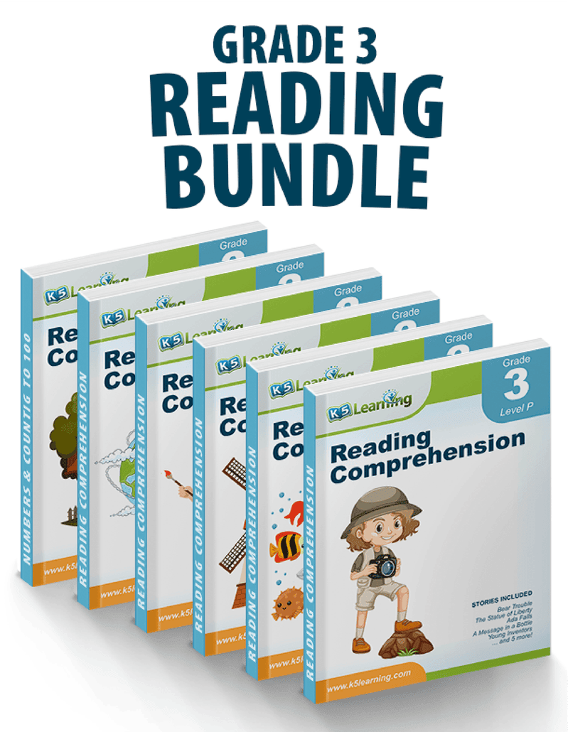 Grade 3 Reading Workbook Bundle | K5 Bookstore