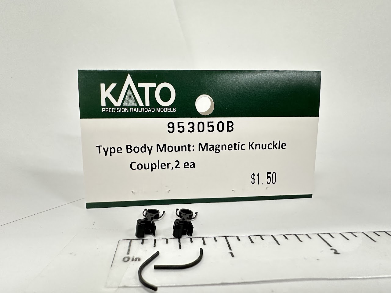 Coupler Set Type E Knuckle Coupler (No Box) w/ Trip Pins (HO