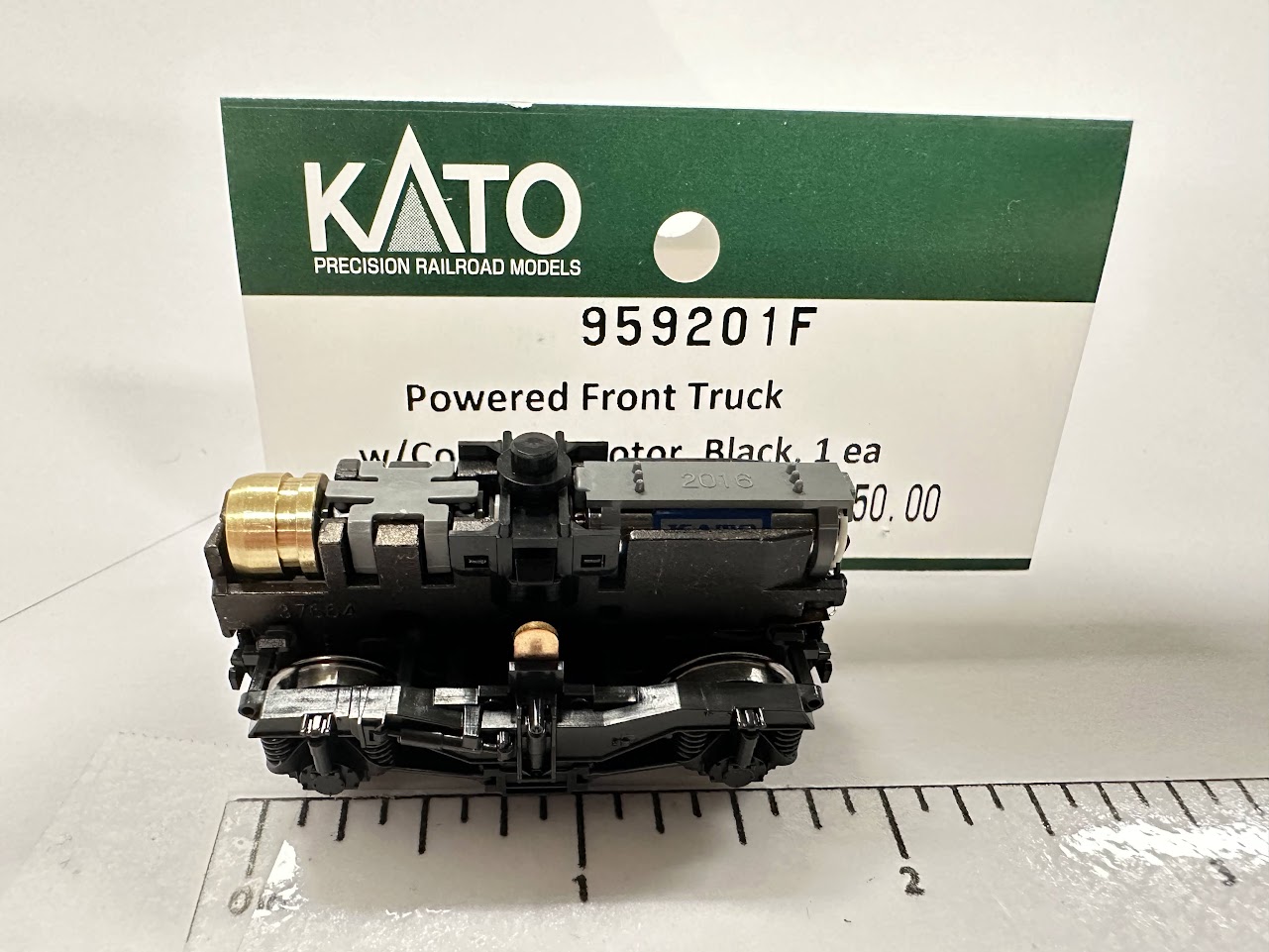 Powered Front Truck with Coreless Motor, Black(9′ Truck wheel base, 40