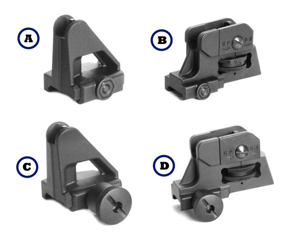 KWA Universal Front and Rear Sights KWA Airsoft