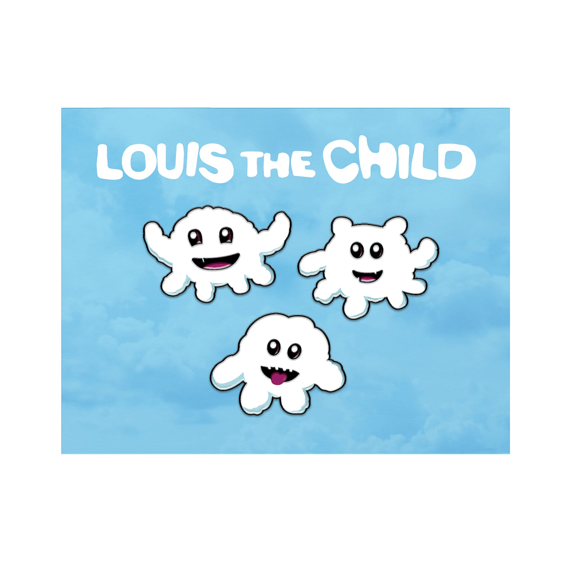 Cloud Monster Pin Set Louis the Child