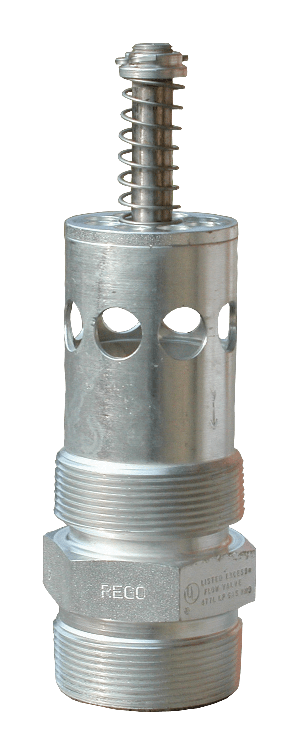 Excess Flow Valves for Storage Container Service
