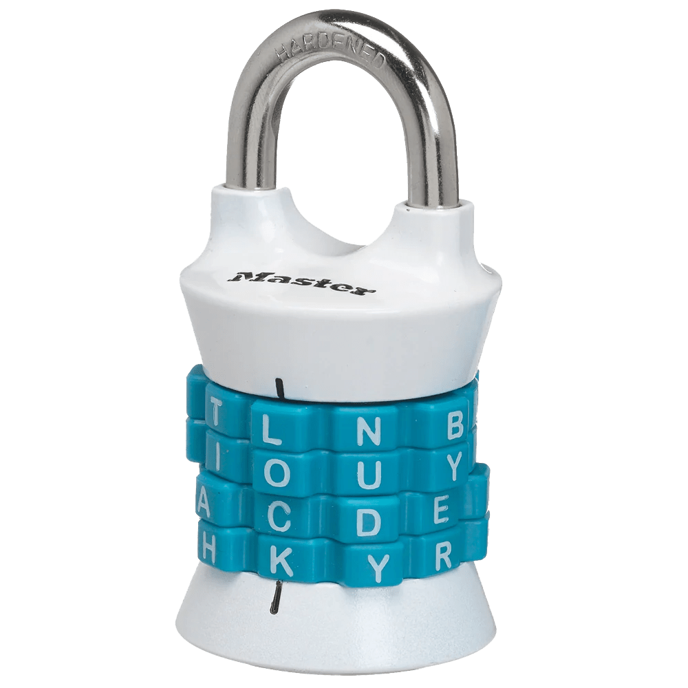 1535DWD Set Your Own WORD Combination Dial Padlock Master Lock Store
