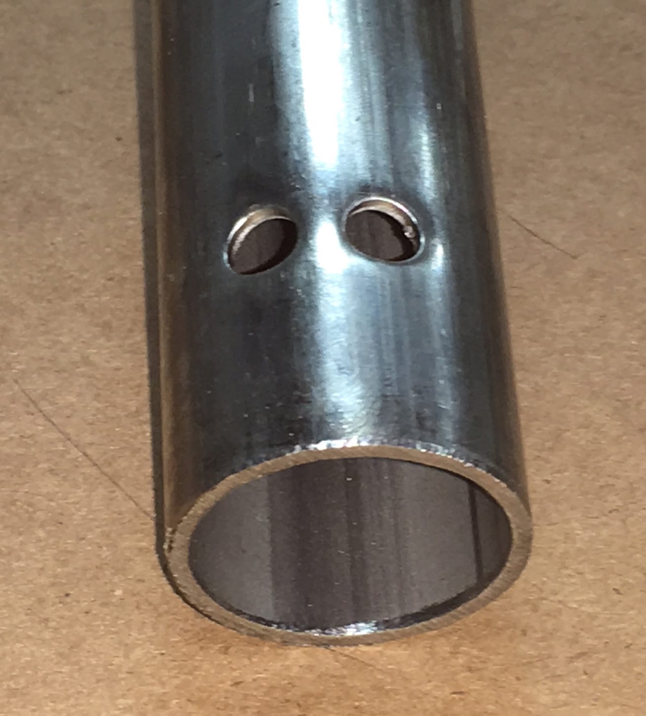 NA81407 LH Stainless Steel Seed Tube For 60/90/ProSeries AirSeeders