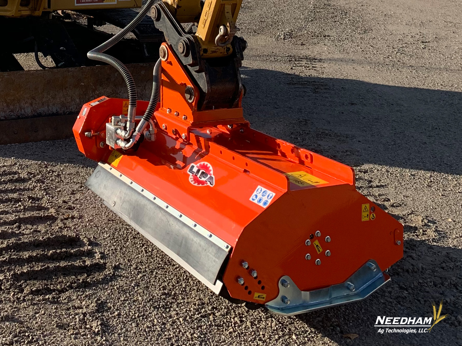 LIPA TLBES 120 Flail Mower (for 14,000 lb 20,000lb Mini Excavator