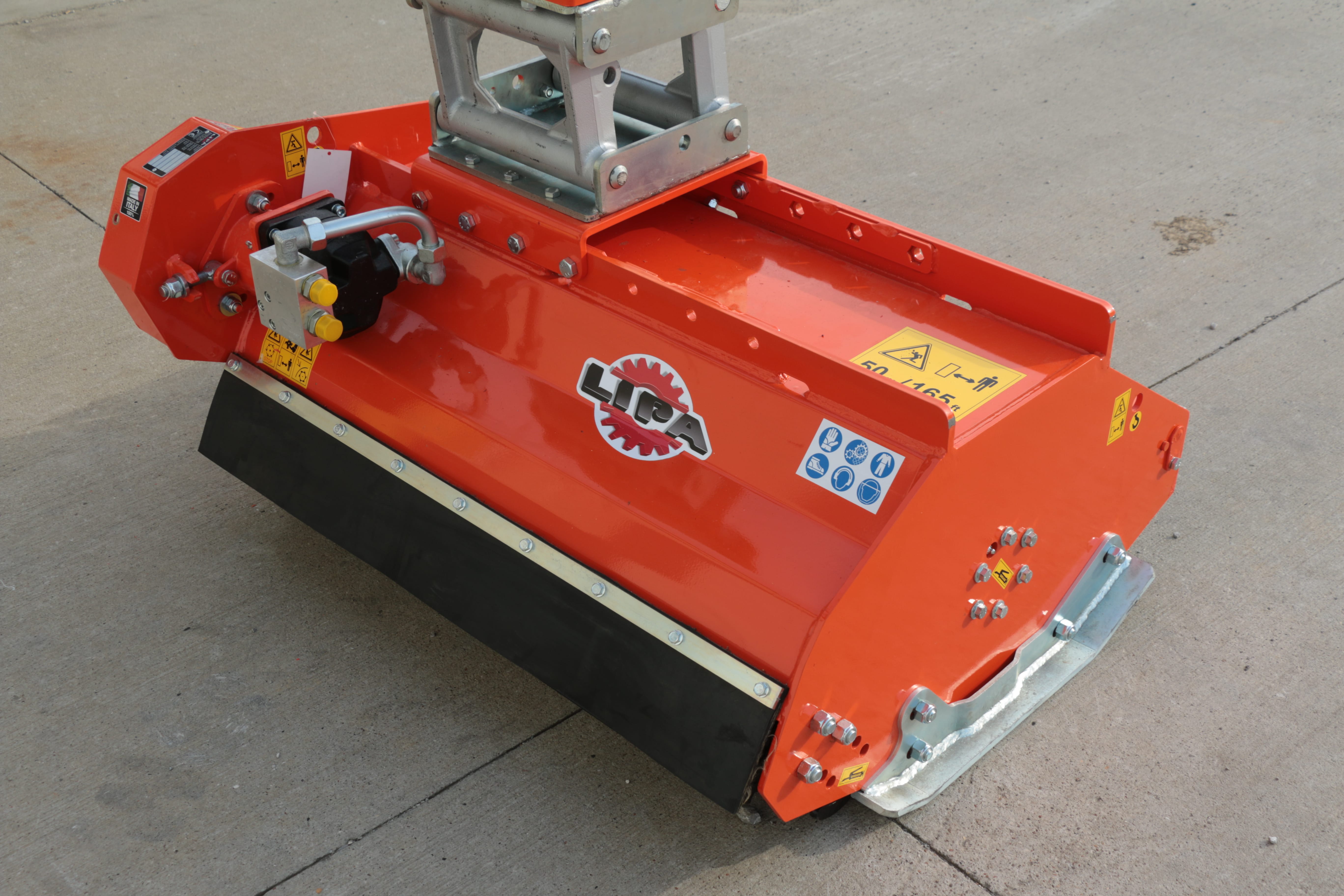 LIPA TLBES 120 Flail Mower (for 14,000 lb + Mini Excavator). Needham