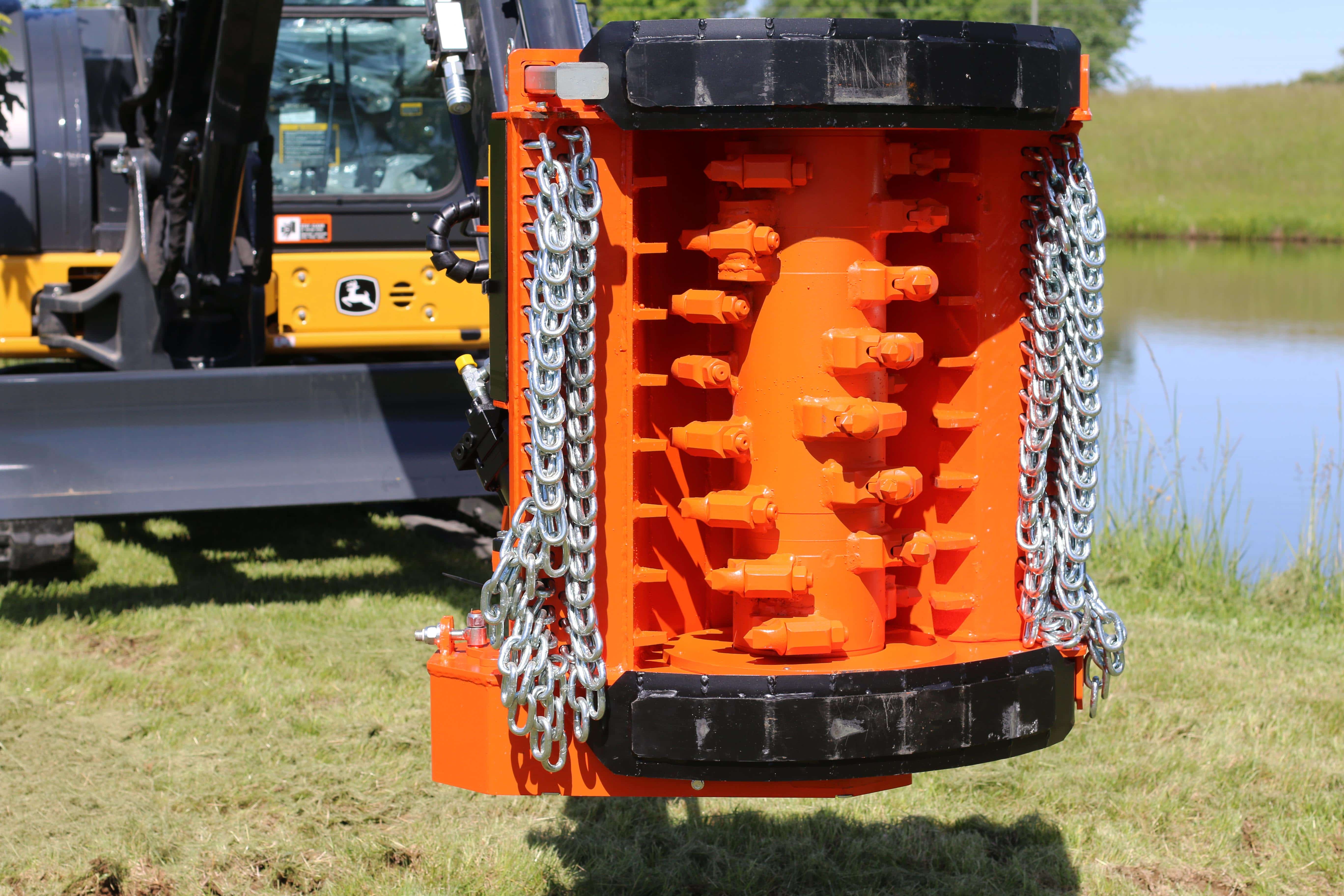 LIPA TLEFS 70 Forestry Mulcher (For around a 12,000 lb Mini Excavator