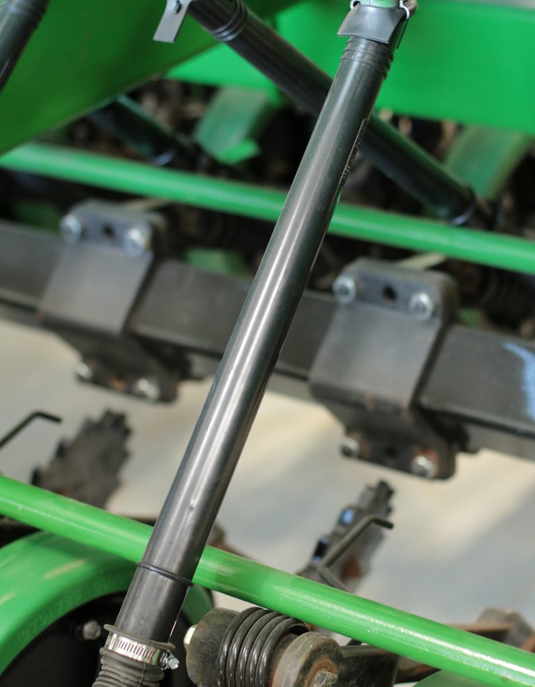 Solid Black PVC Seed Tube Needham Ag Store