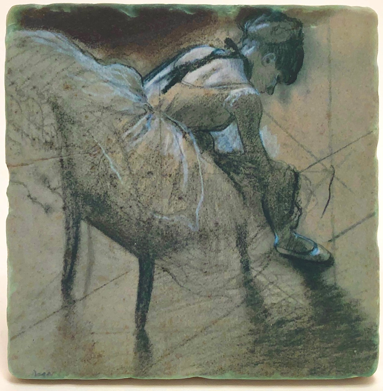 Edgar Degas Dancer Paper Weight Norton Simon Museum Store