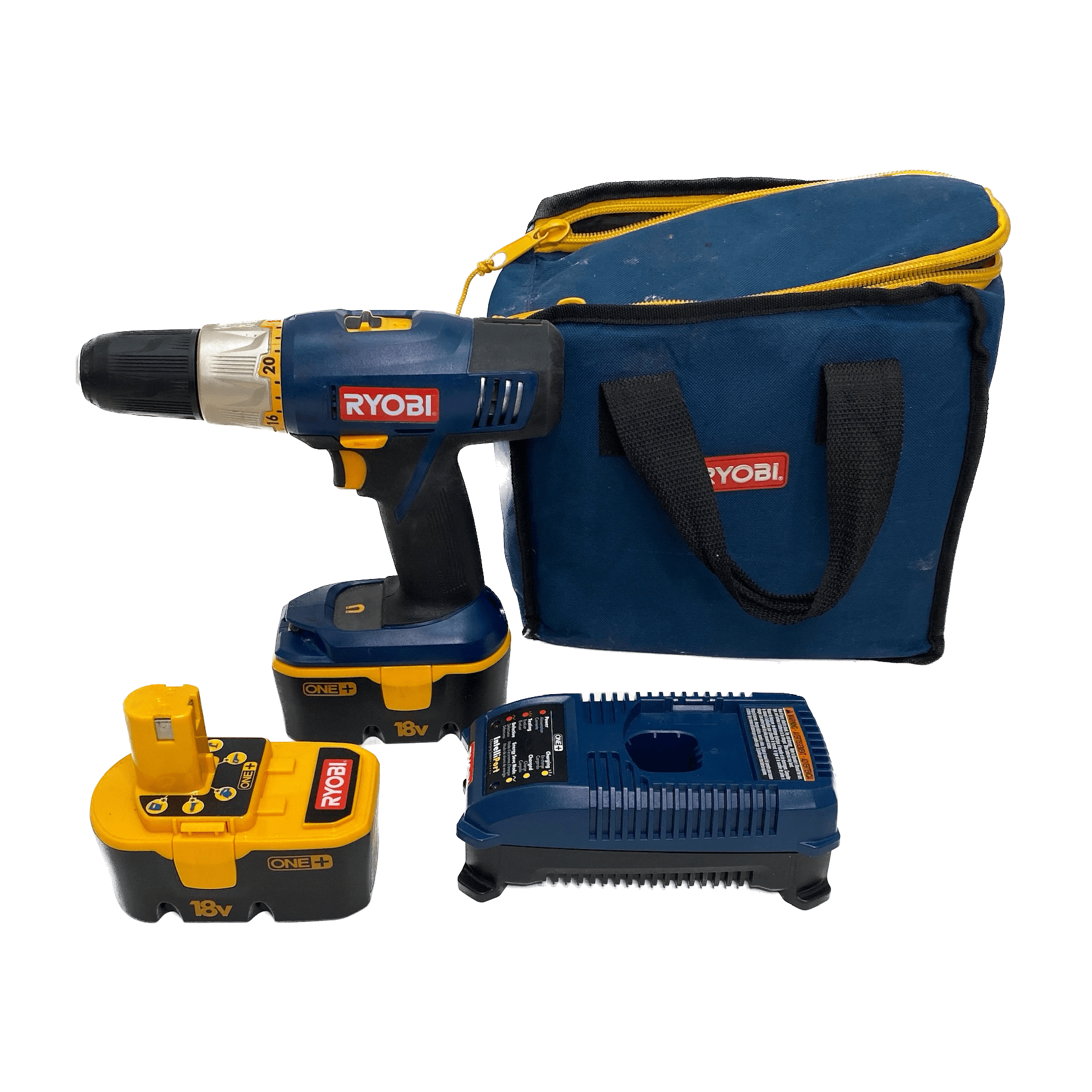 Ryobi Drill, Batteries & Charger OTL store