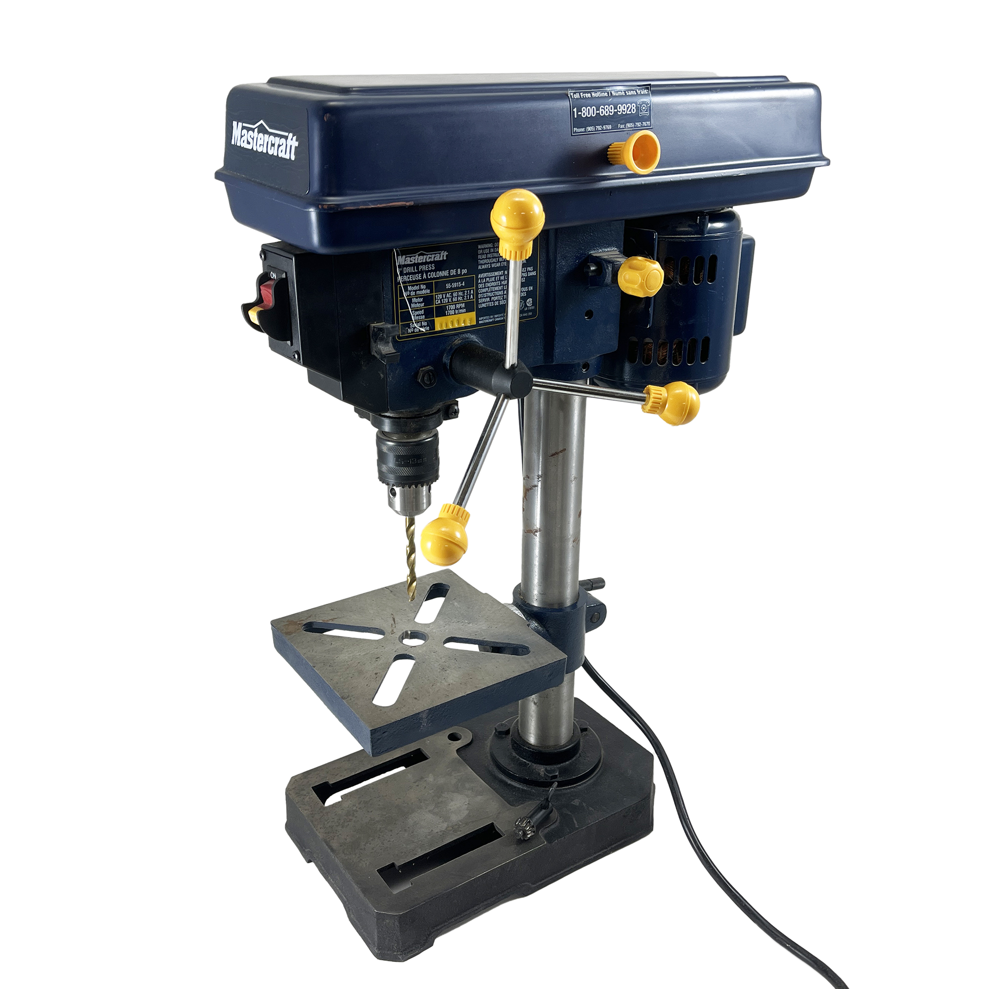 Mastercraft 8″ Drill Press OTL store