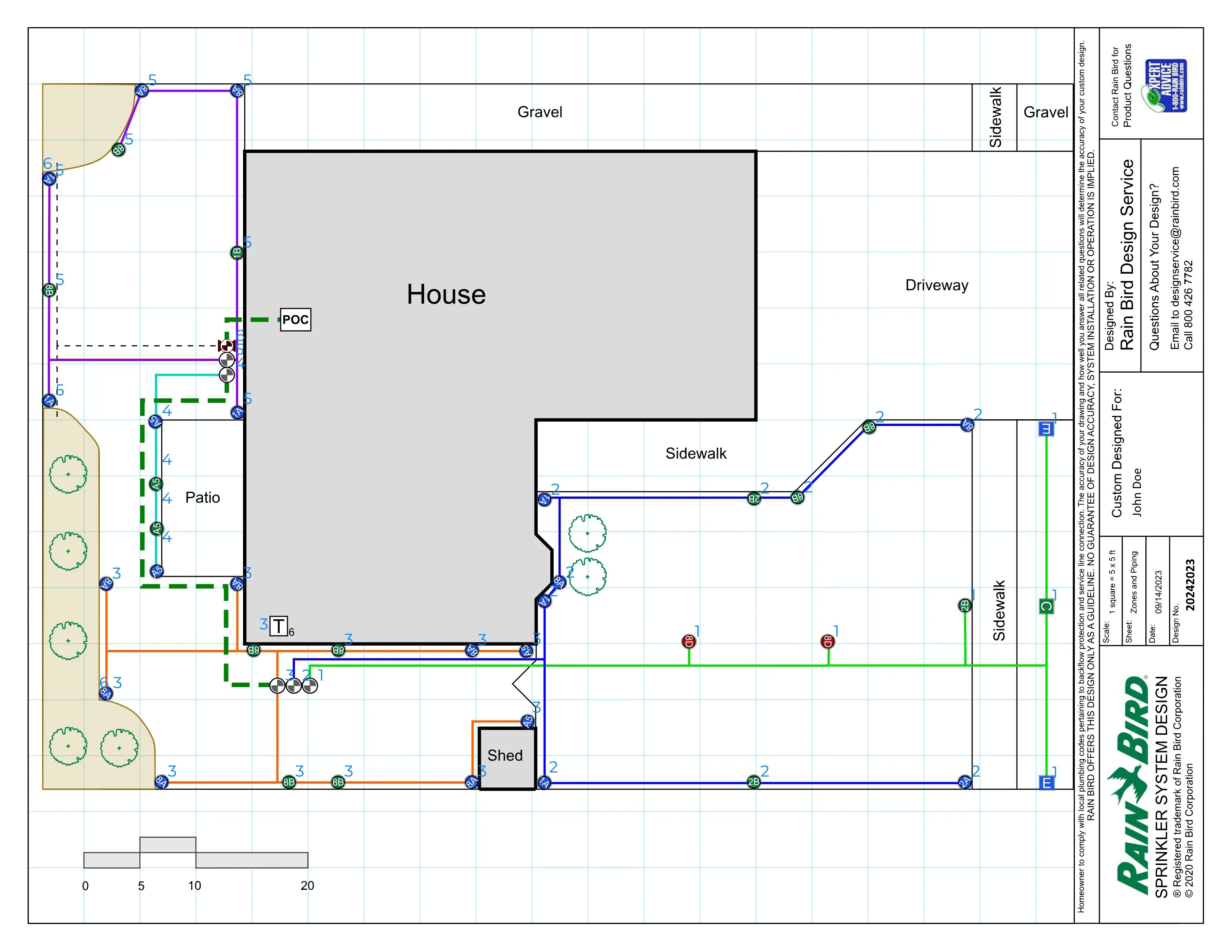 Lawn Sprinkler System Diagram How Tos For Installing Your Own