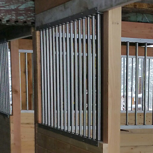 7/8" x 34" Horse Stall Grill Bar RAMM Horse Stalls