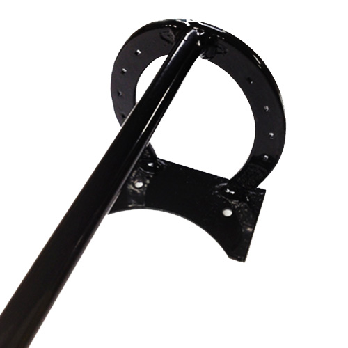 41" Horseshoe Blanket Bar, PowderCoated Black RAMM Stalls