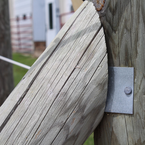 Diagonal Brace Plate RAMM Horse Fencing & Stalls