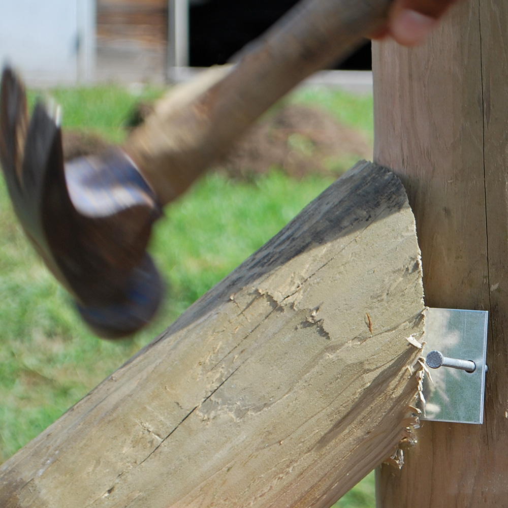 Diagonal Brace Plate RAMM Horse Fencing & Stalls