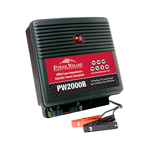 Electric Fence Charger Power Wizard 2000 Battery Unit