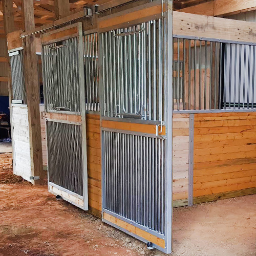 Horse Stall Feed Door RAMM Horse Fencing & Stalls