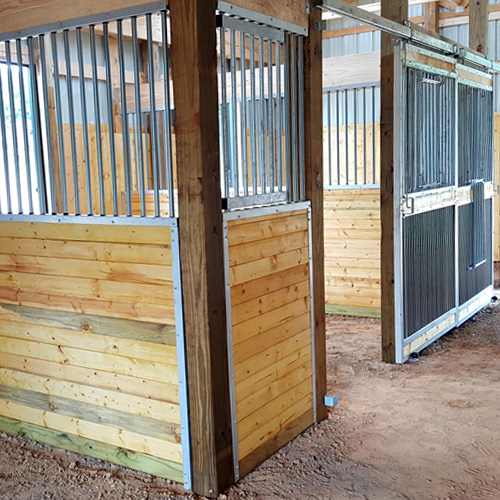 Horse Stall Feed Door RAMM Horse Fencing & Stalls