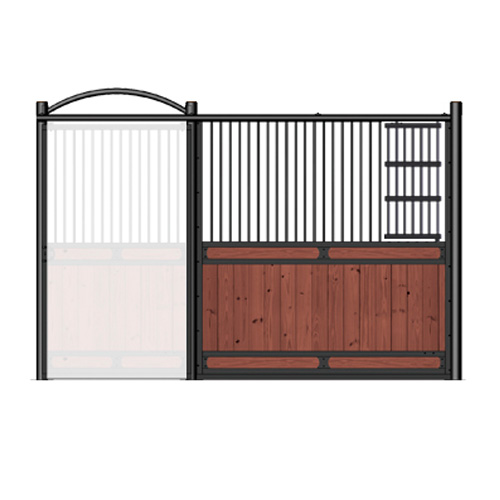 Nobleman Stall Front Feed Door Custom Stable Equipment Horse