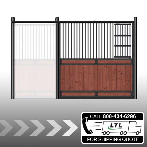 Nobleman Stall Front with Feed Door RAMM Stalls