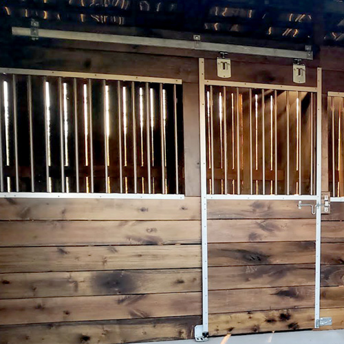 10' Derby Horse Stall Front RAMM Horse Fencing & Stalls