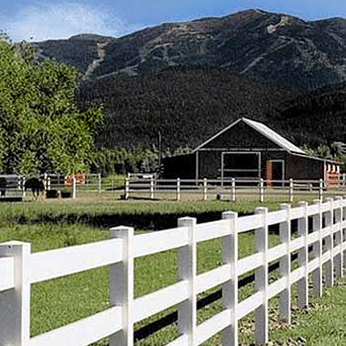 PVC Horse Fence RAMM Fence
