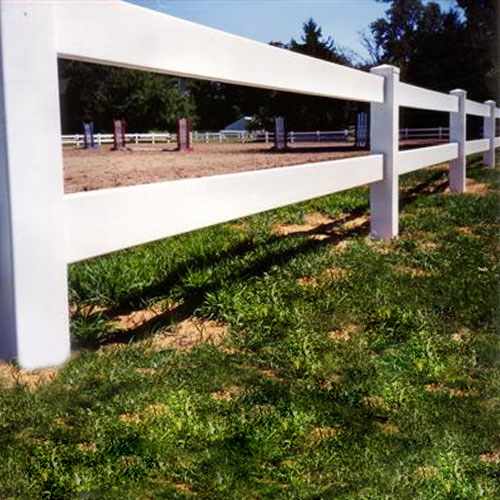 PVC Horse Fencing RAMM Horse Fencing & Stalls