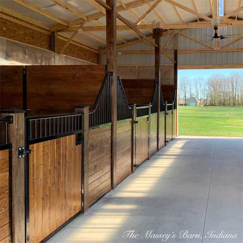 12' Shetland Stall Front Kit RAMM Stalls