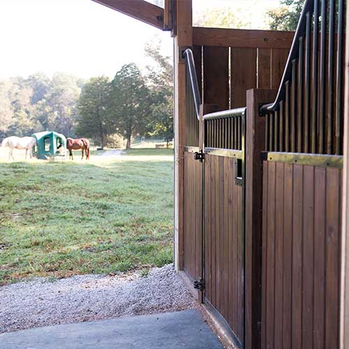 12' Shetland Stall Front Kit RAMM Stalls