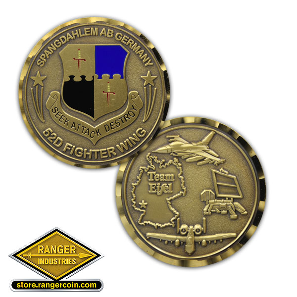 52nd Fighter Wing Spangdahlem, Germany Coin Ranger Coin Store
