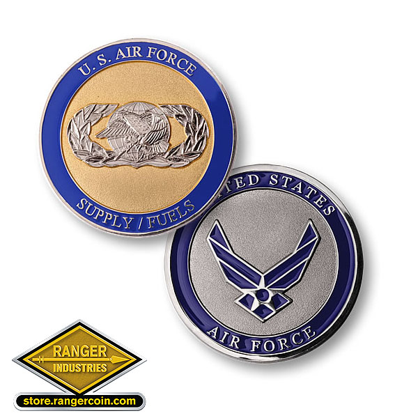 Supply/Fuels Air Force Ranger Coin Store