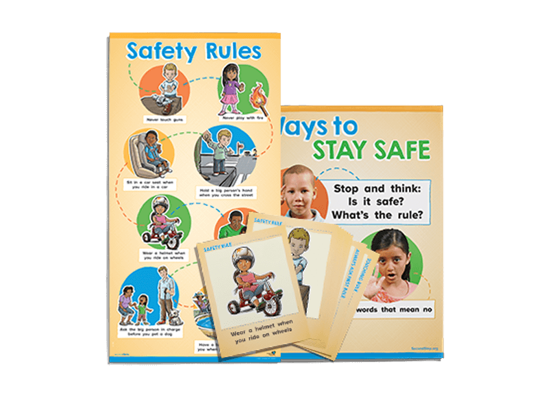 Second Step® Child Protection Unit Early Learning Poster and Card Pack