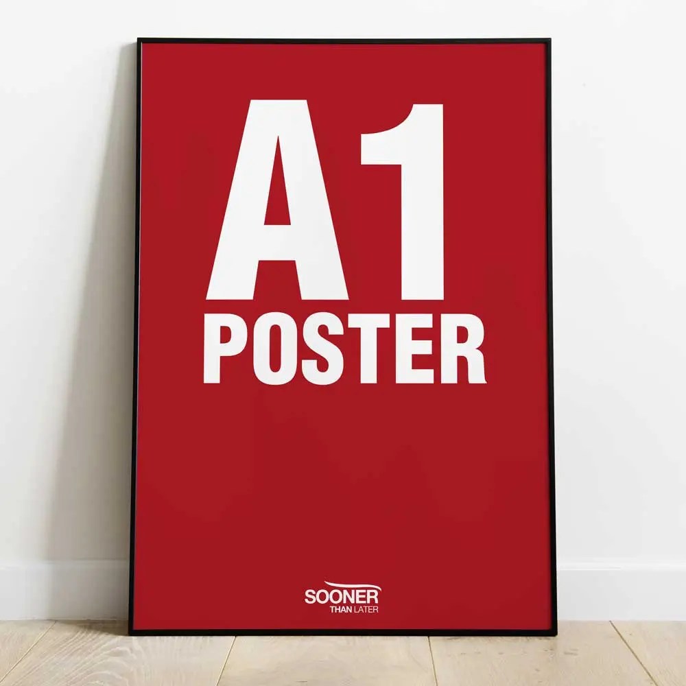 Posters Printed in Dublin in all sizes for indoor and out door display