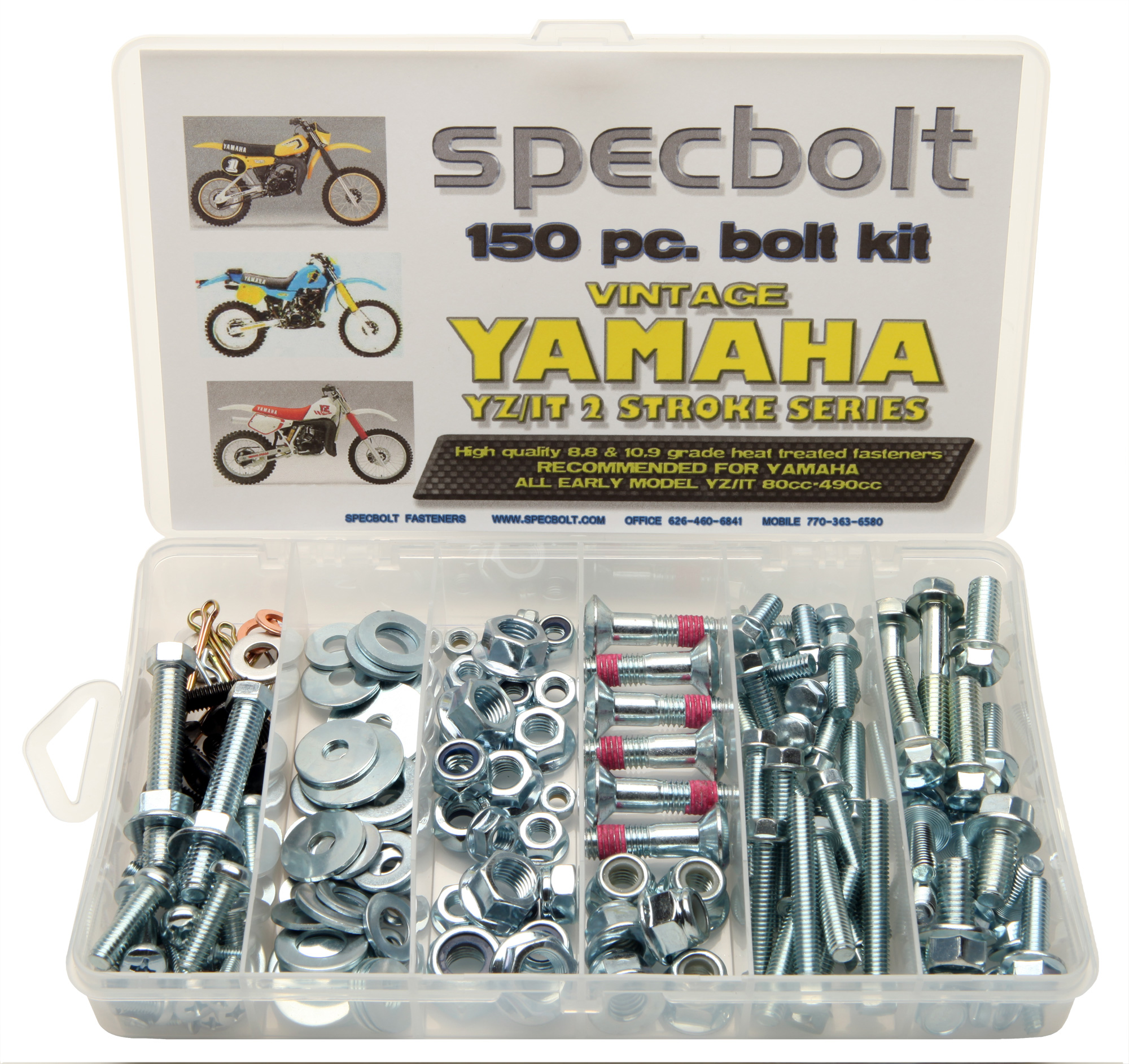 Vehicle Parts & Accessories Bolt Kit Yamaha YZ 80 85 125 250 YZ85 YZ125