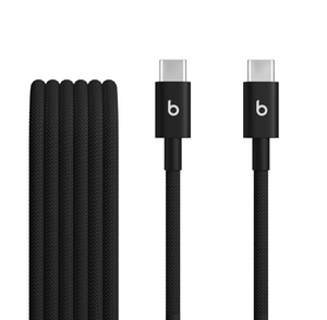 Beats USB‑C to USB‑C Woven Cable (1.5 m / 5 ft) Bolt Black