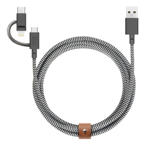 Native Union Universal Cable USBA to Triple Head Apple