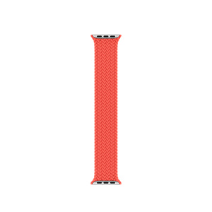 40mm Electric Orange Braided Solo Loop — Size 1 Apple (NZ)