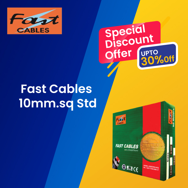 Fast Cables 10mm. sq Std Electrical Wires TameerEasy