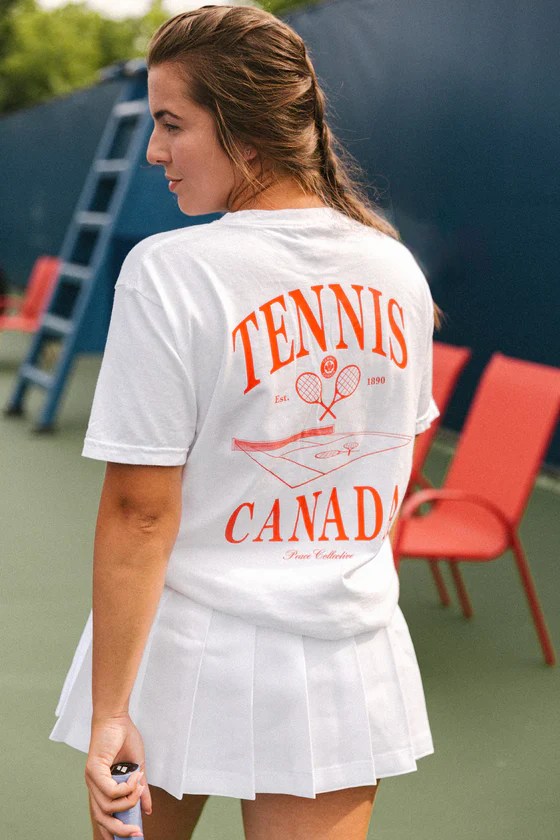 Peace Collective X Tennis Canada Heavyweight TShirt