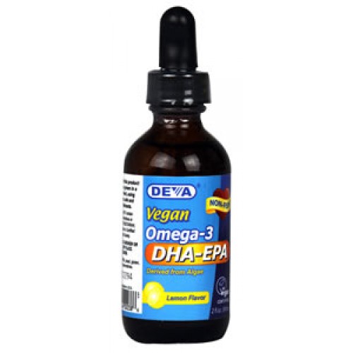 Deva Nutrition Vegan Liquid Omega3 DHAEPA (Lemon Flavor)