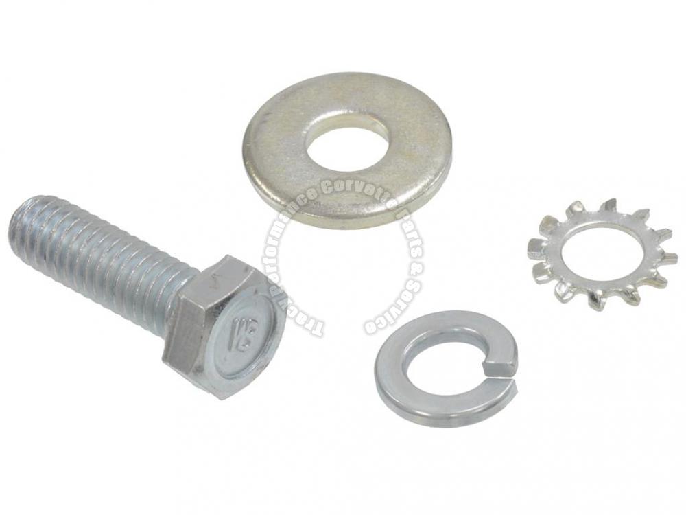 19631982 Corvette Alternator Adjustment Bolt Top With Washer WB