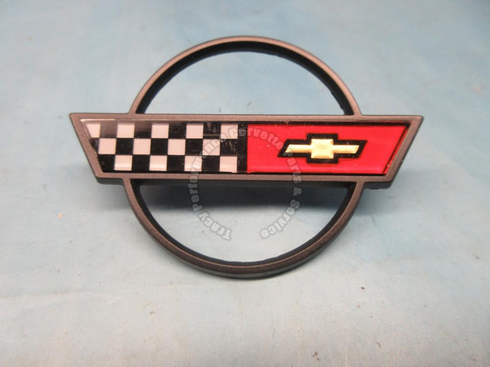 19841989 Corvette Steering Wheel Emblem GM 9769808 Original Tracy