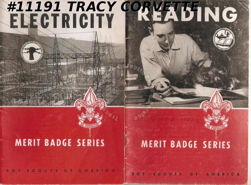 Boy Scouts Merit Badge Series Reading Electricity 1958 1961 Tracy