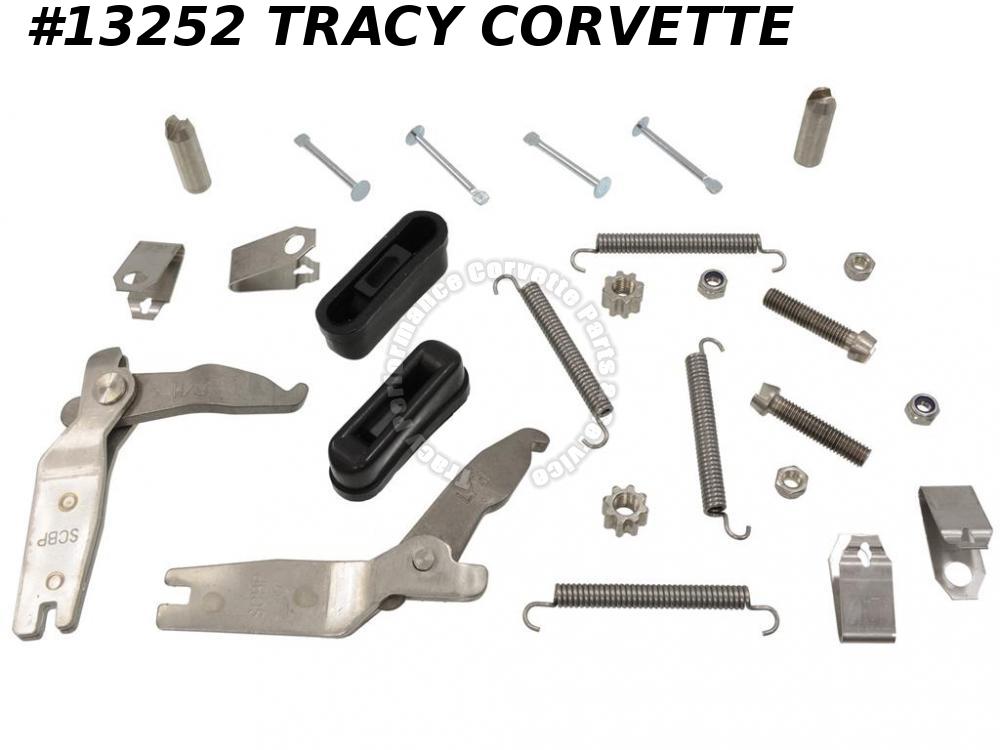 19841987 Corvette Parking Emergency Brake Hardware Kit Stainless SS