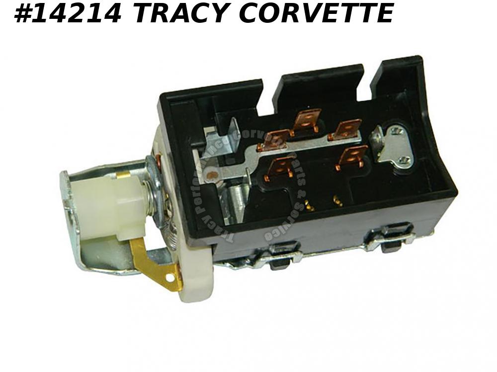 19581963 Corvette New Reproduction Headlight Switch GM 1995096