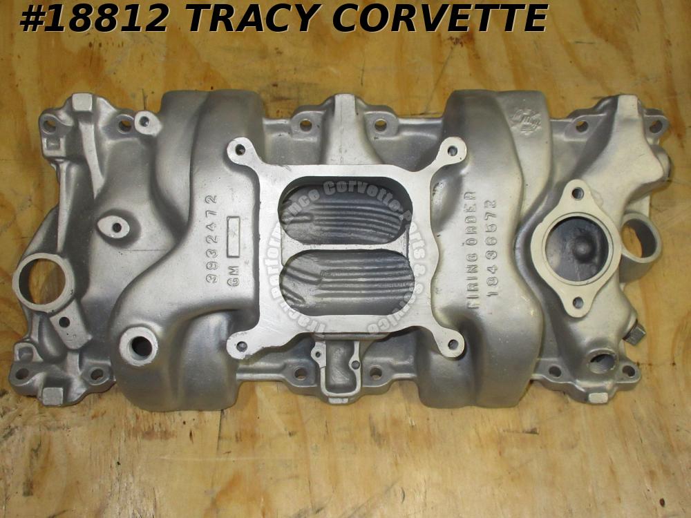 1969 Camaro Intake Manifold 3932472 SBC Z28 DZ 302 Aluminum Date 07 17