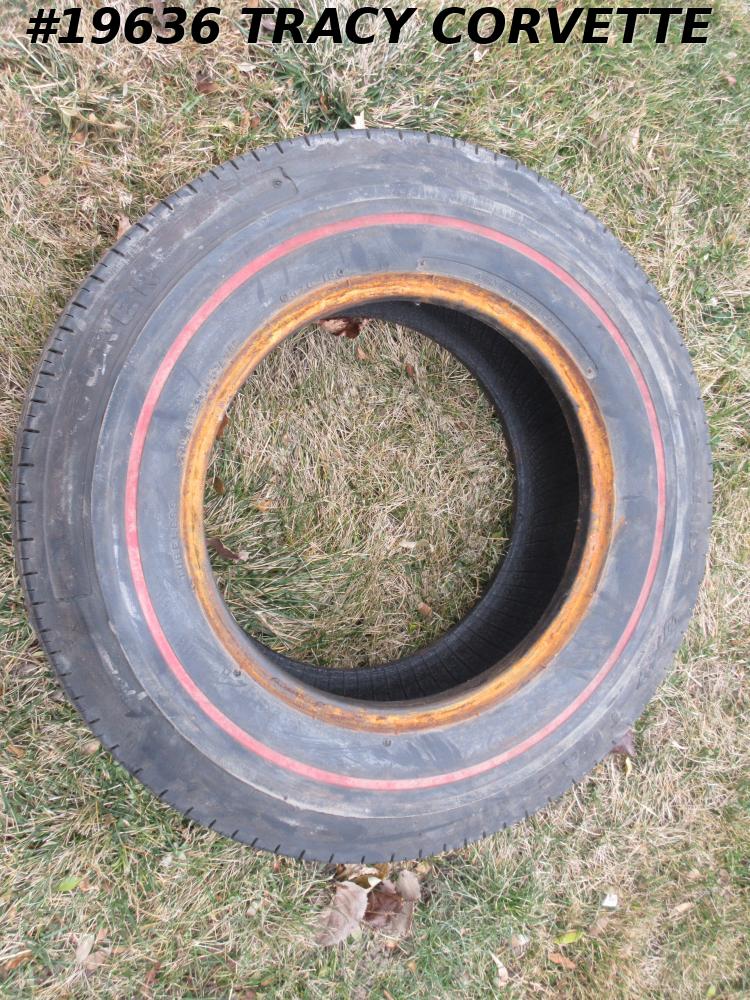 Coker Red Line Tire G70x15 Wide Track Tracy Performance Corvette