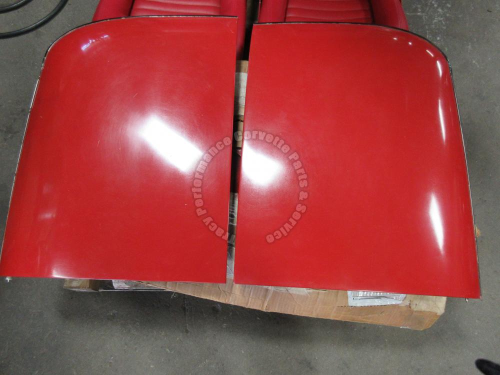 19791982 Corvette Used Original Red Fiberglass TTops 79 1980 80 1981