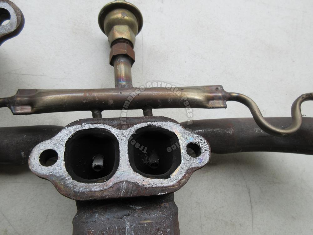 1980 Corvette Original 14014437 14014438 Exhaust Manifolds w/AIR Smog